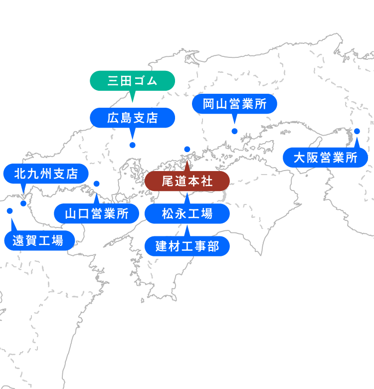 日工ネットワーク全国地図